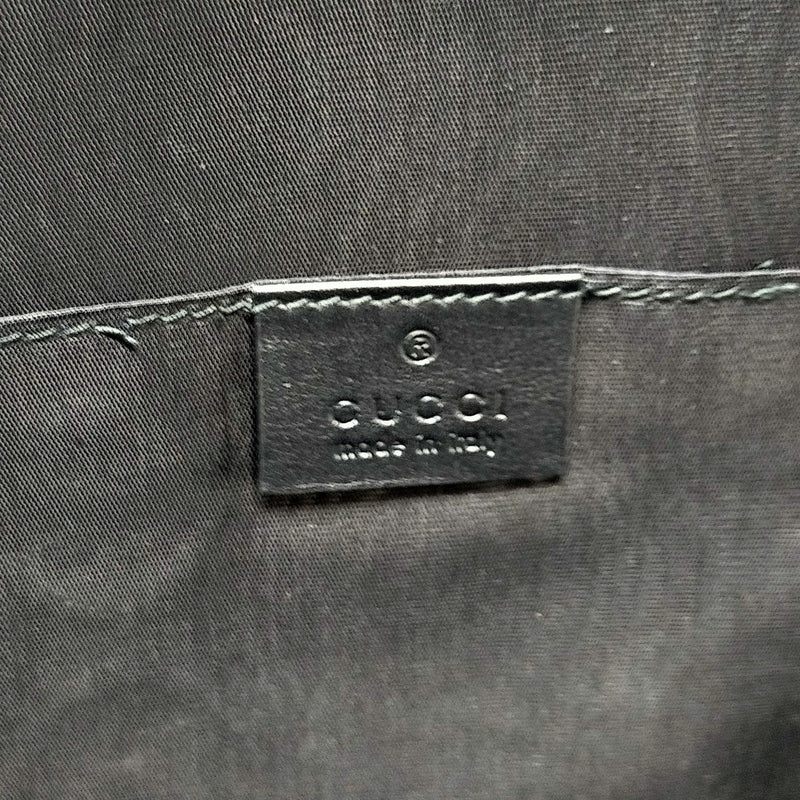 Gucci Clutch Bag Black Leather