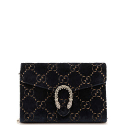 Gucci Dionysus Chain Wallet Gg Velvet