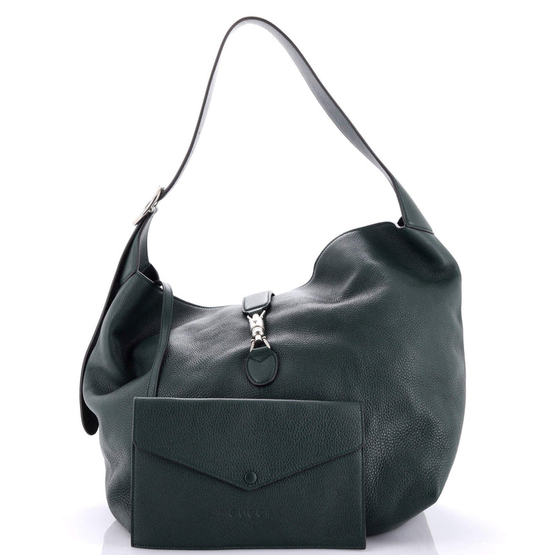 Gucci Jackie Soft Shoulder Bag Leather