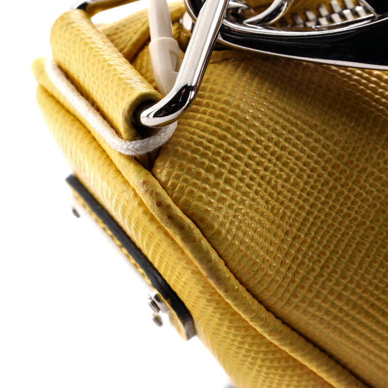 Prada Triangle Logo Zip Crossbody Bag