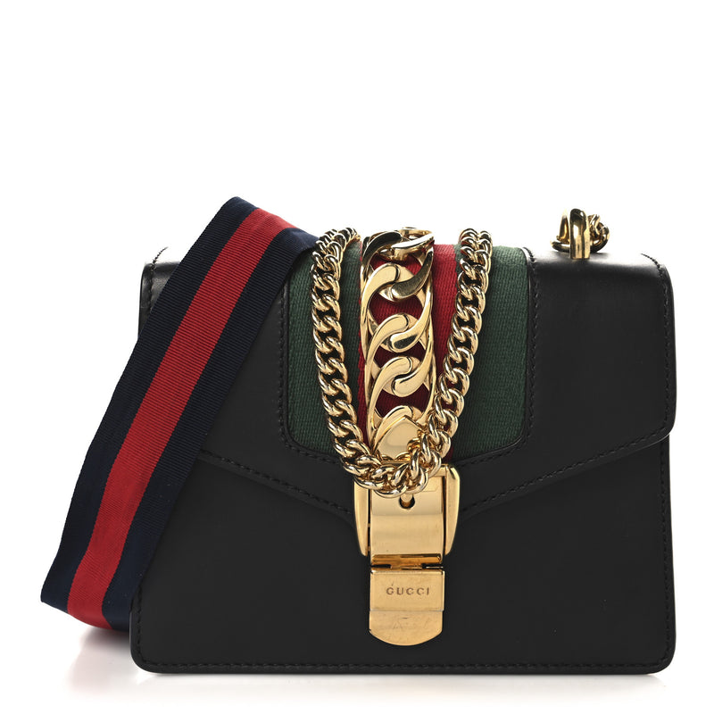 Gucci Calfskin Mini Sylvie Chain