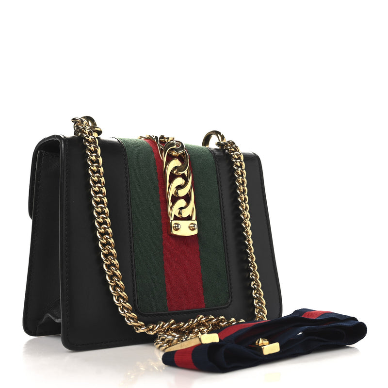 Gucci Calfskin Mini Sylvie Chain