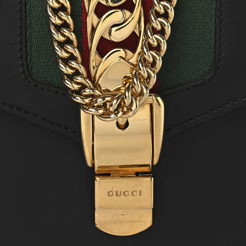 Gucci Calfskin Mini Sylvie Chain