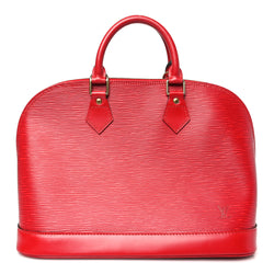 Louis Vuitton Epi Alma Pm Castillan Red