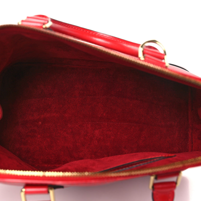Louis Vuitton Epi Alma Pm Castillan Red
