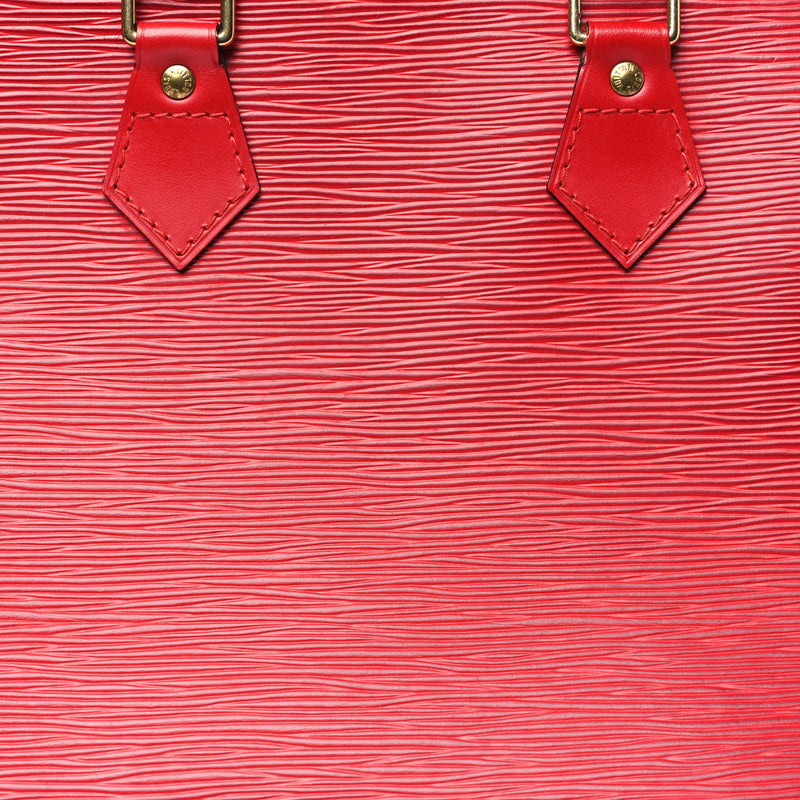 Louis Vuitton Epi Alma Pm Castillan Red