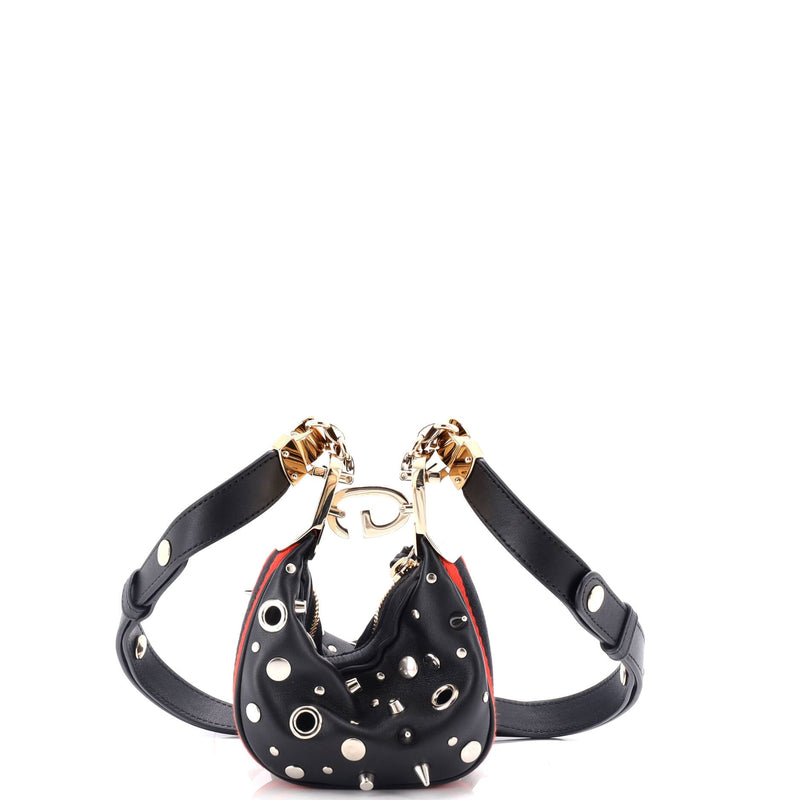 Gucci Attache Shoulder Bag Grommet