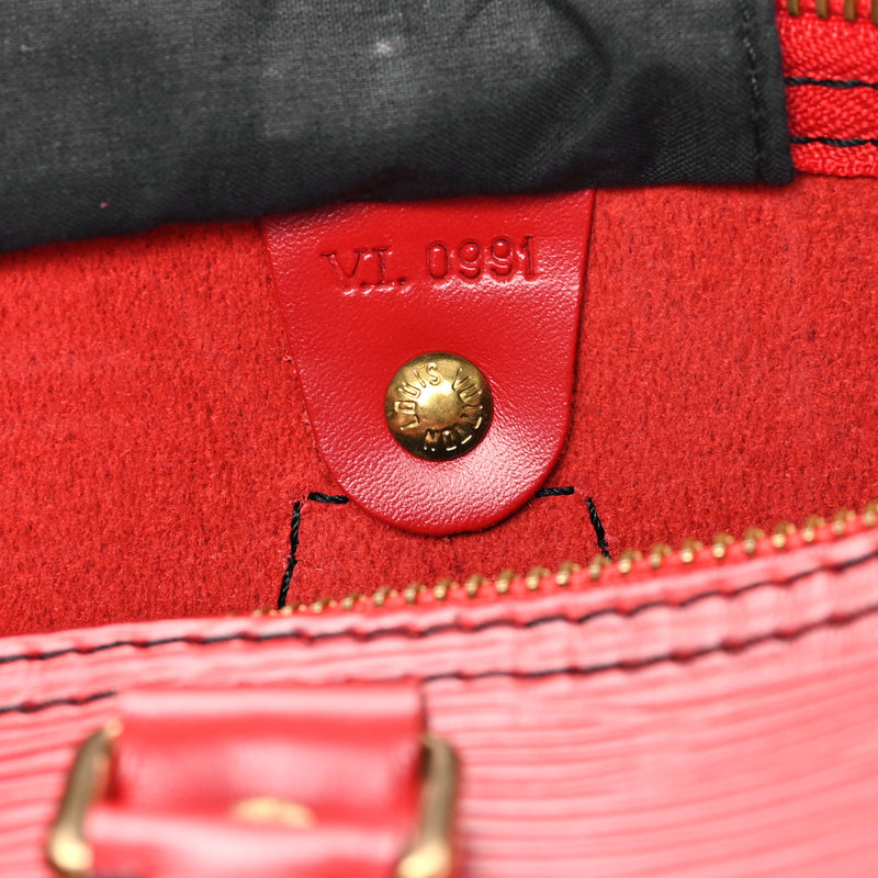 Louis Vuitton Epi Speedy 30 Castillan