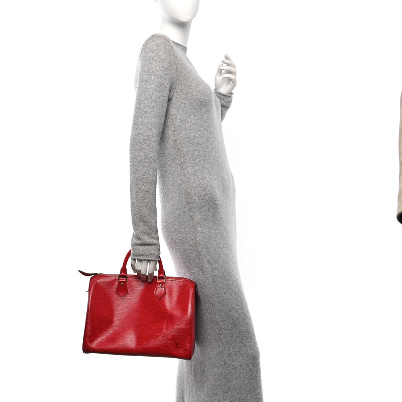 Louis Vuitton Epi Speedy 30 Castillan