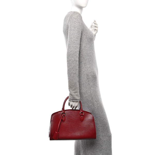 Louis Vuitton Epi Pont Neuf Pm Rubis