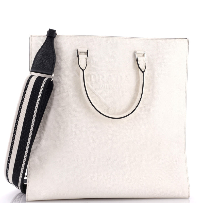 Prada Triangle Logo Convertible Open