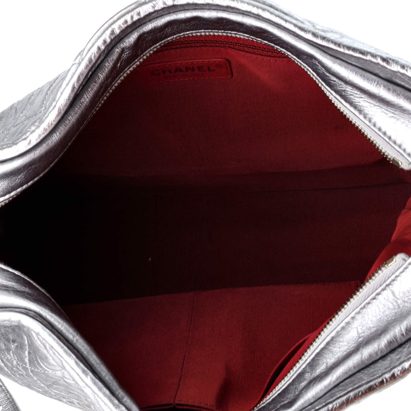 Chanel Gabrielle Hobo Quilted Metallic