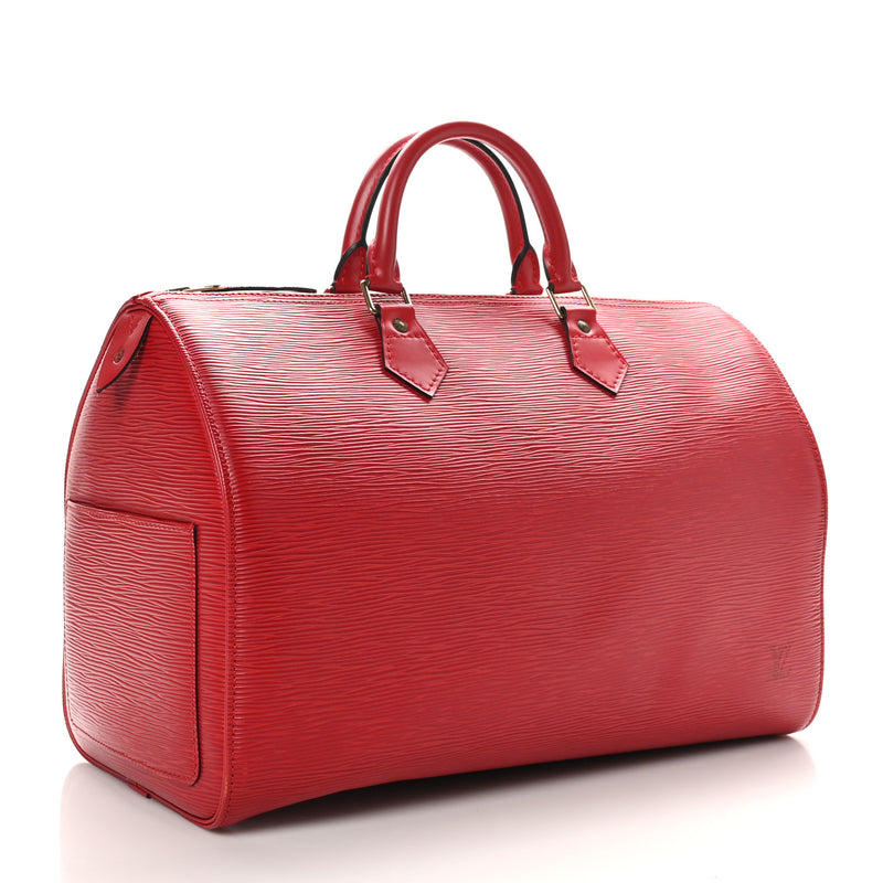 Louis Vuitton Epi Speedy 35 Castillan