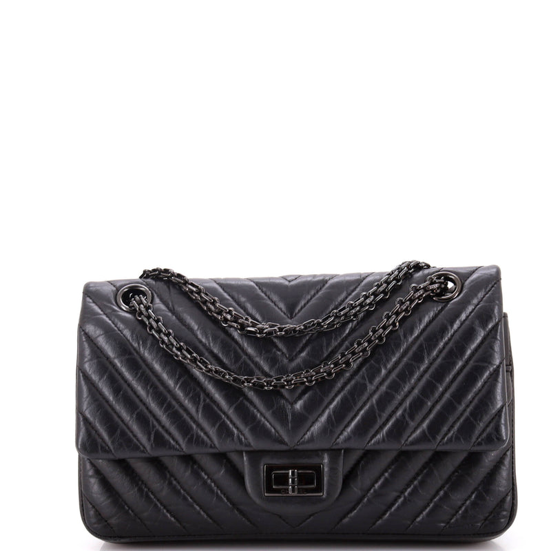 Chanel So Black Reissue 2.55 Flap Bag