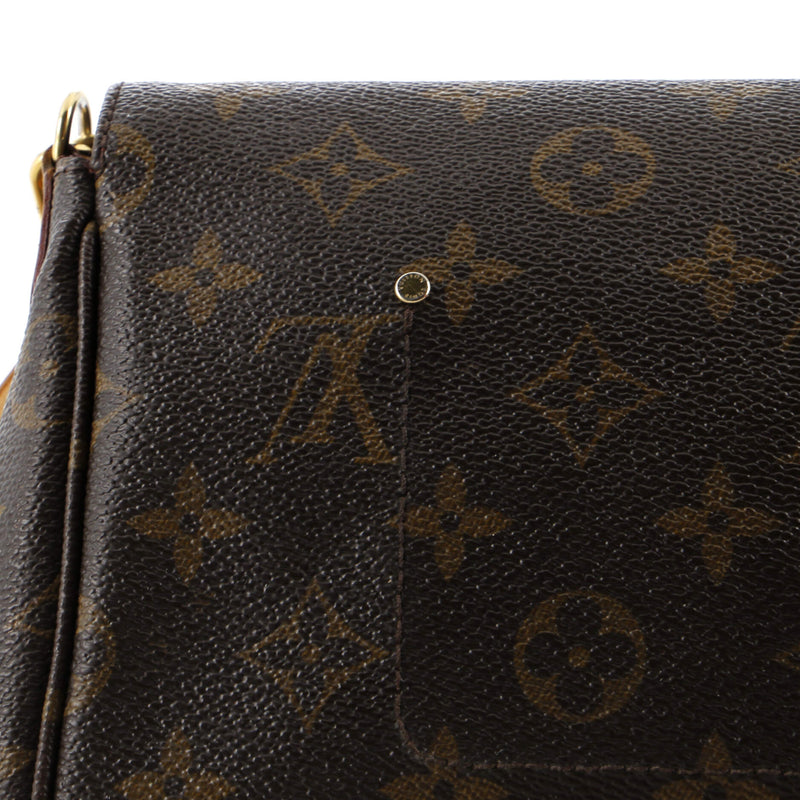Louis Vuitton Favorite Handbag Canvas Mm