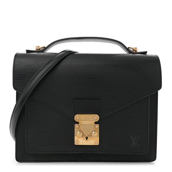 Louis Vuitton Epi Monceau Black