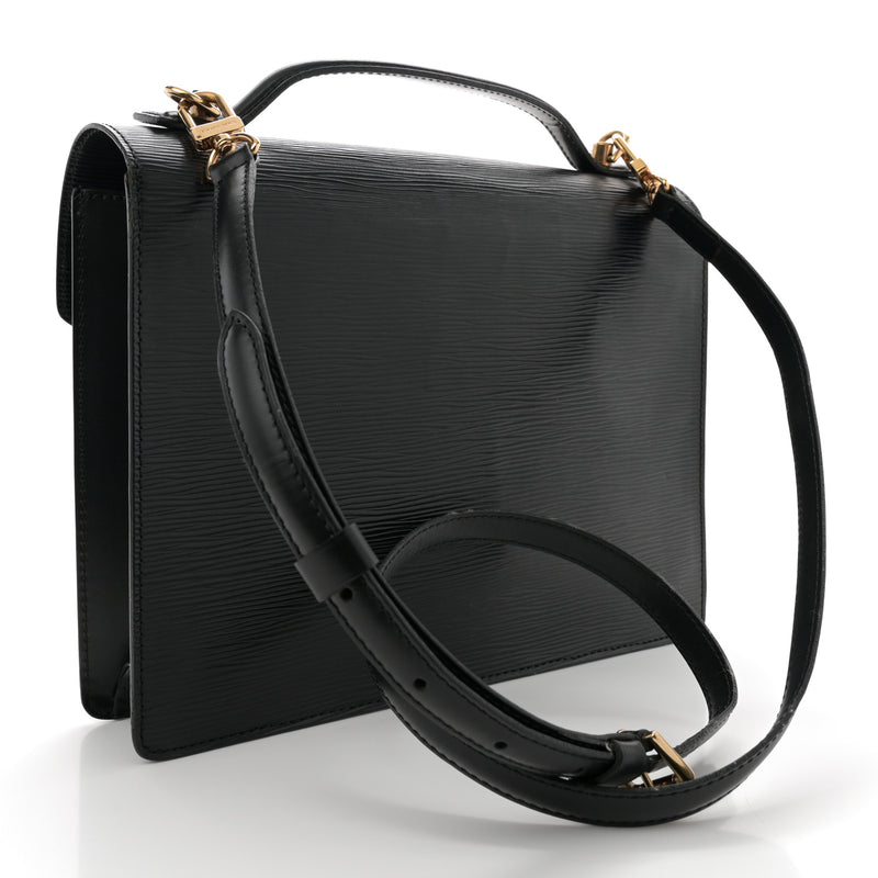Louis Vuitton Epi Monceau Black