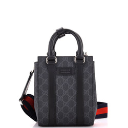 Gucci Convertible Web Open Tote Gg