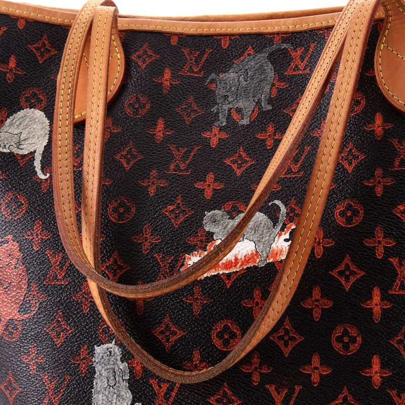 Louis Vuitton Neverfull Nm Tote Limited