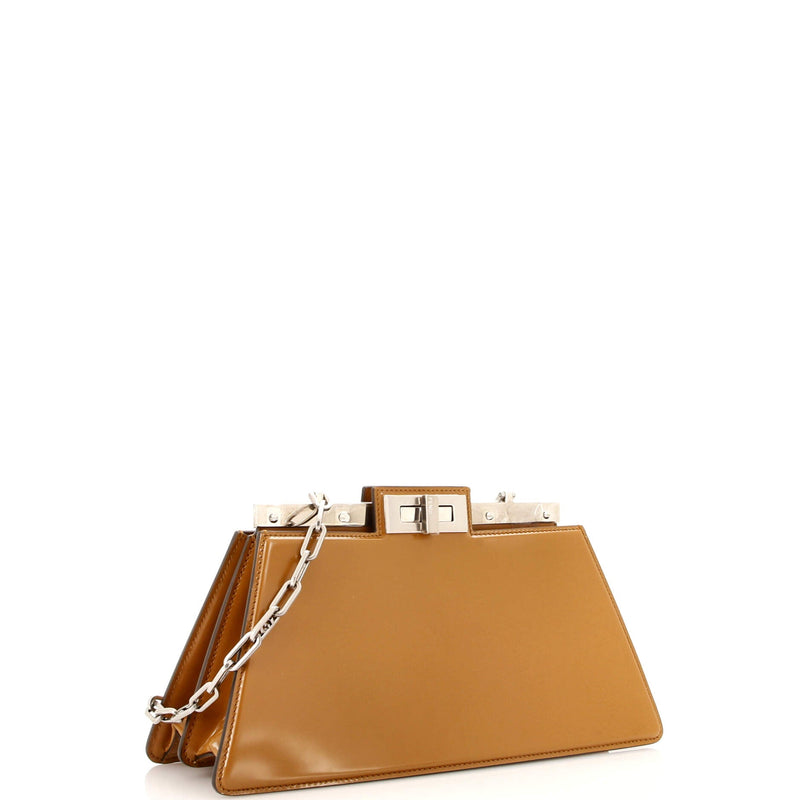 Fendi Peekaboo Cut Bag Leather Medium