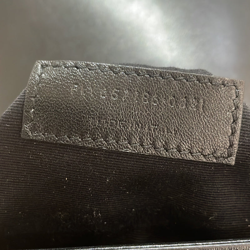 Saint Laurent Fermoir Flap Satchel Bag