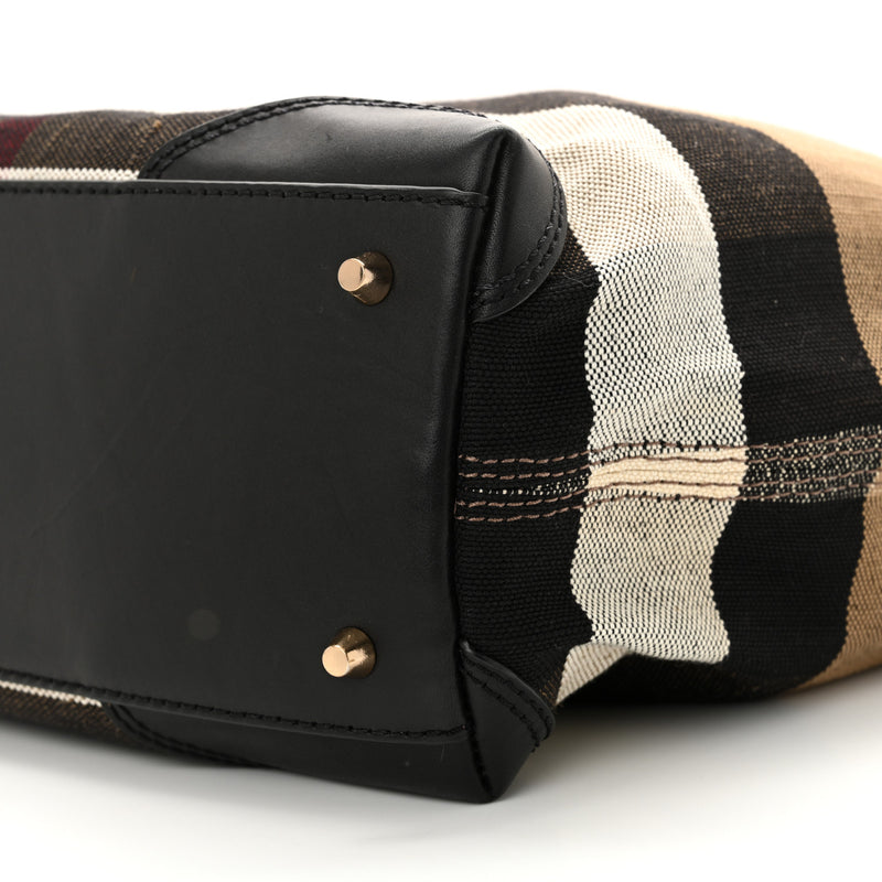 Burberry Canvas Mega Check Medium