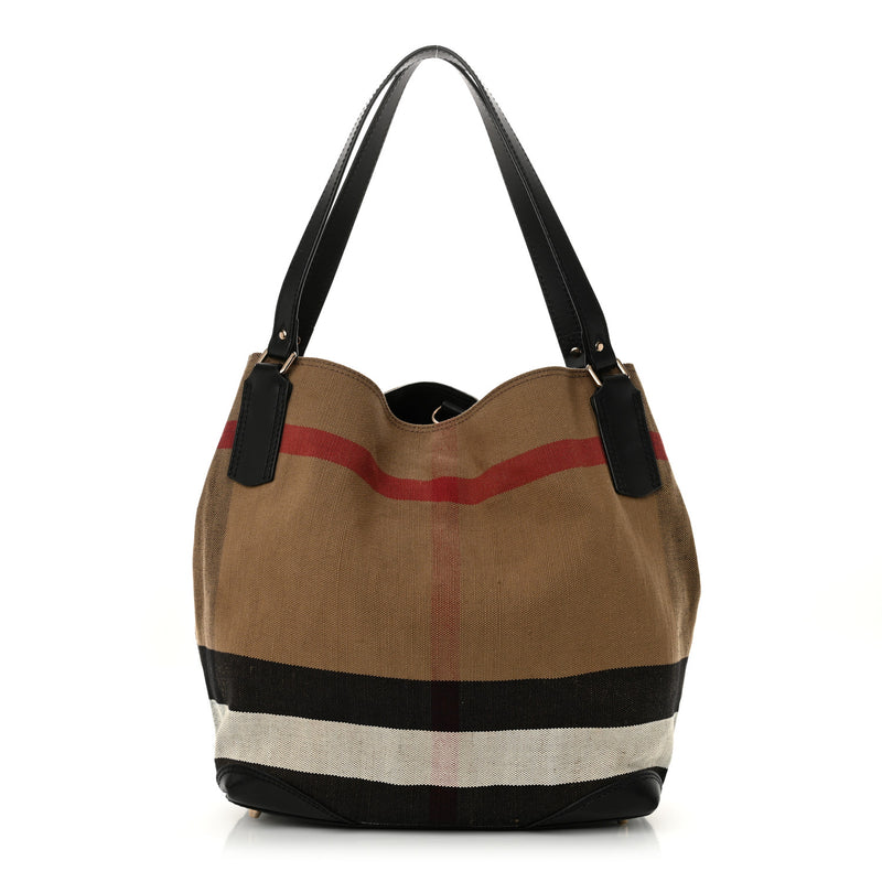Burberry Canvas Mega Check Medium