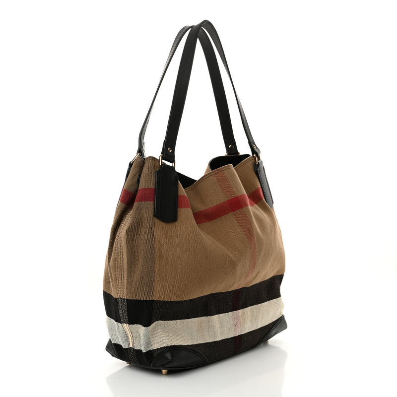 Burberry Canvas Mega Check Medium