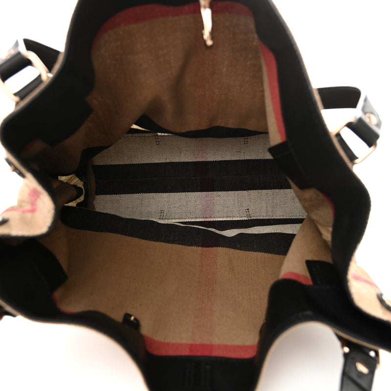 Burberry Canvas Mega Check Medium