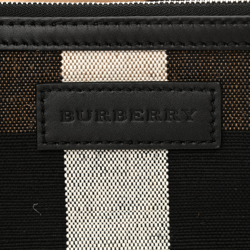 Burberry Canvas Mega Check Medium