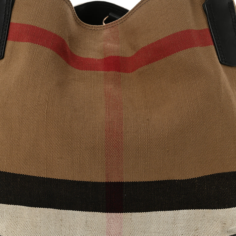 Burberry Canvas Mega Check Medium
