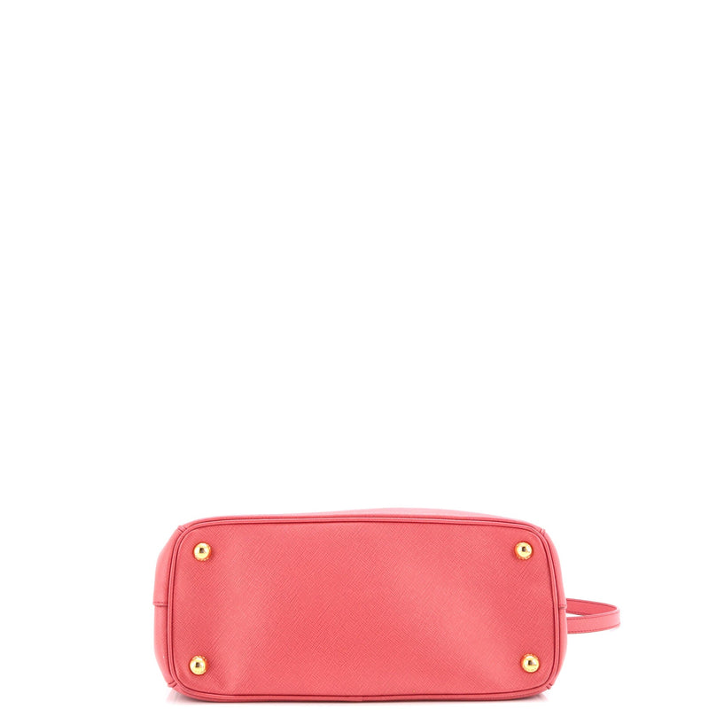 Prada Galleria Double Zip Tote Saffiano