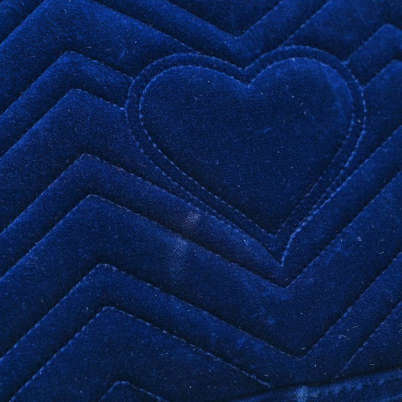 Gucci Velvet Matelasse Medium Gg Marmont