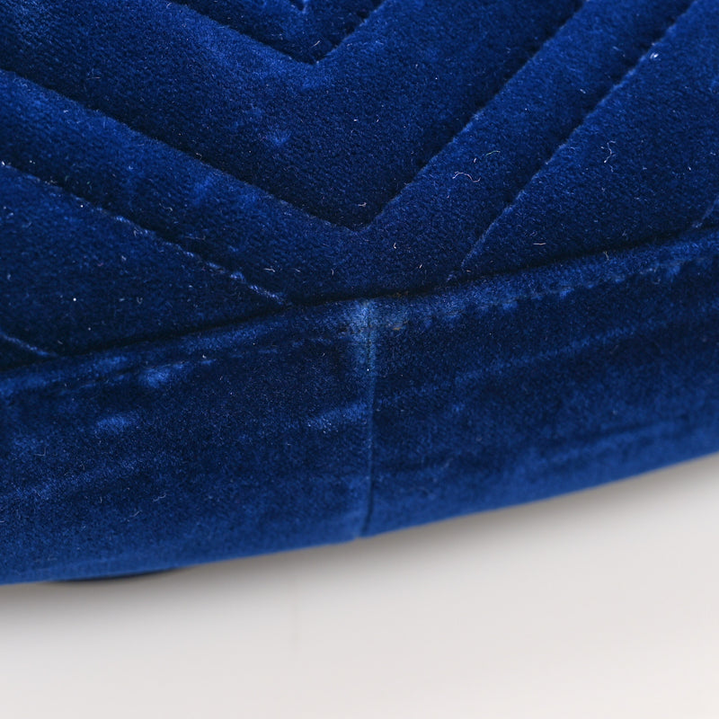 Gucci Velvet Matelasse Medium Gg Marmont