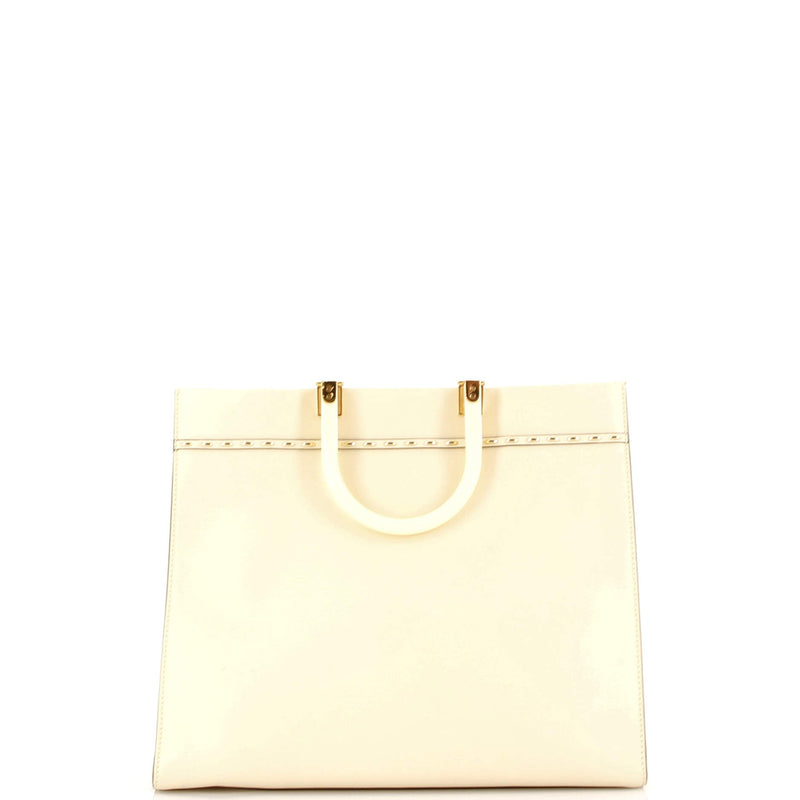 Fendi Sunshine Shopper Tote Studded