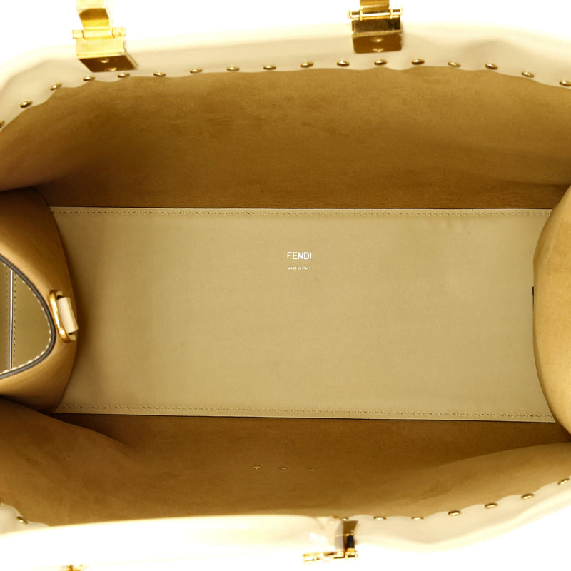Fendi Sunshine Shopper Tote Studded