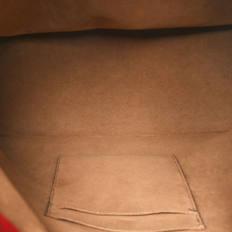 Gucci Gg Supreme Linea A Hobo Red
