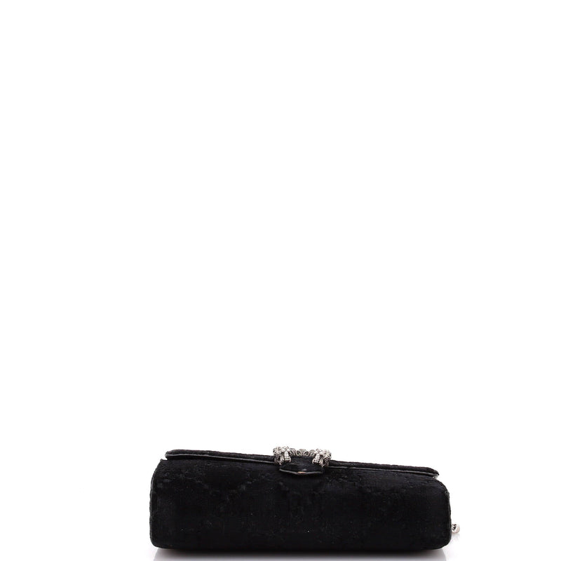 Gucci Dionysus Chain Wallet Gg Velvet