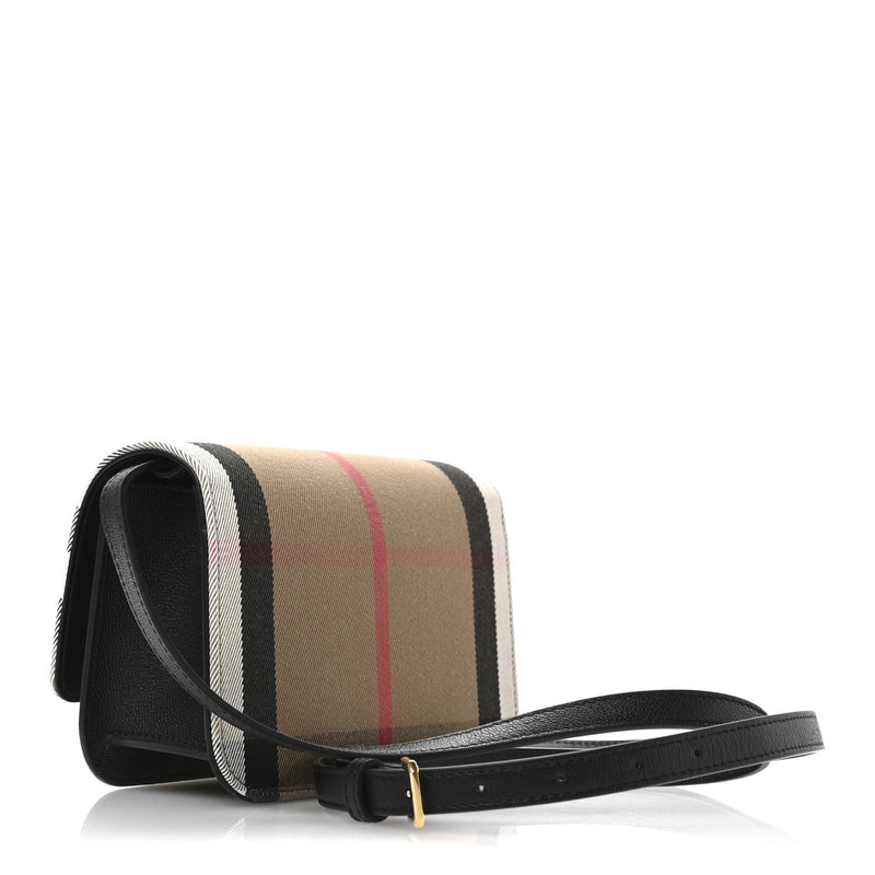 Burberry Grained Calfskin House Check