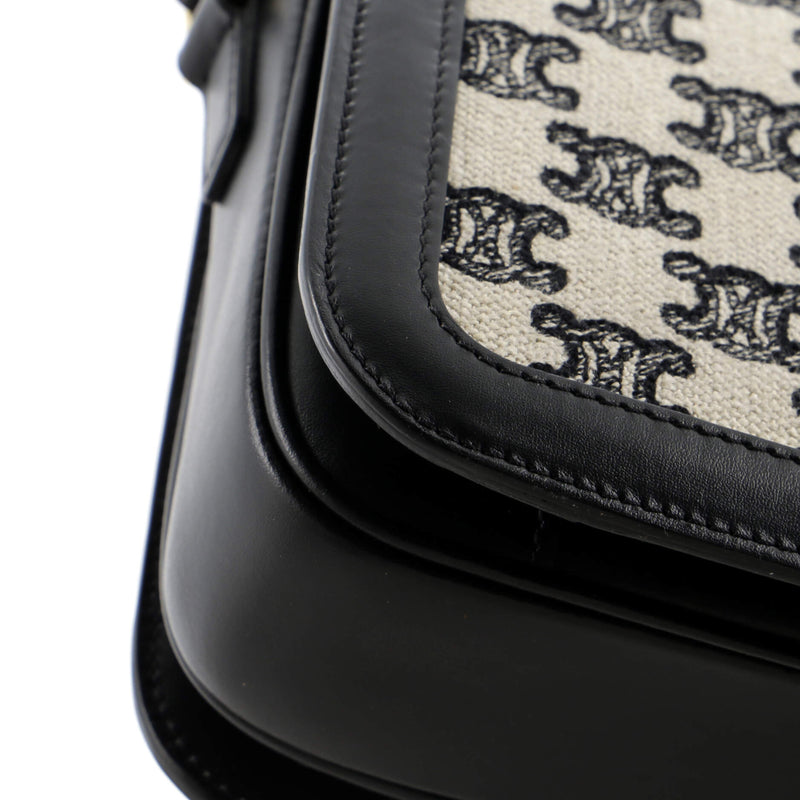 Celine Triomphe Shoulder Bag Canvas