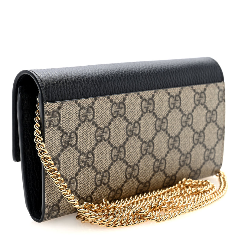 Gucci Dollar Calfskin Gg Supreme Petite