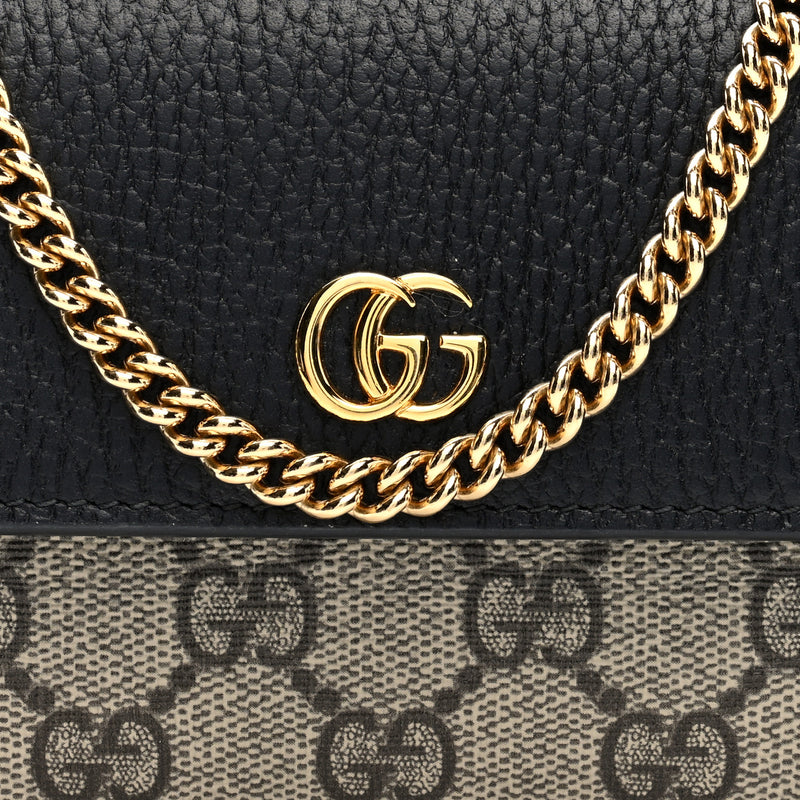 Gucci Dollar Calfskin Gg Supreme Petite
