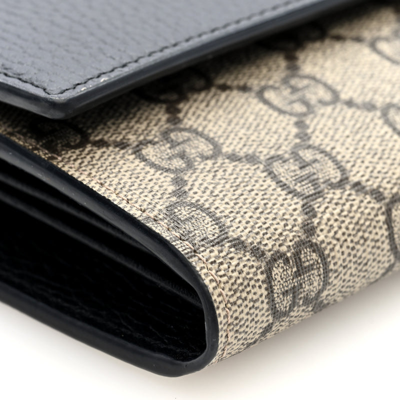Gucci Dollar Calfskin Gg Supreme Petite