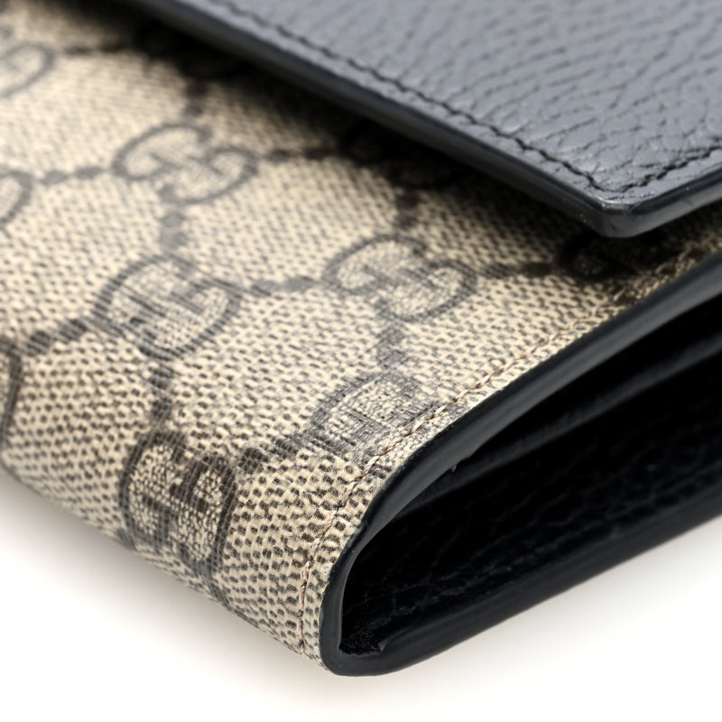 Gucci Dollar Calfskin Gg Supreme Petite