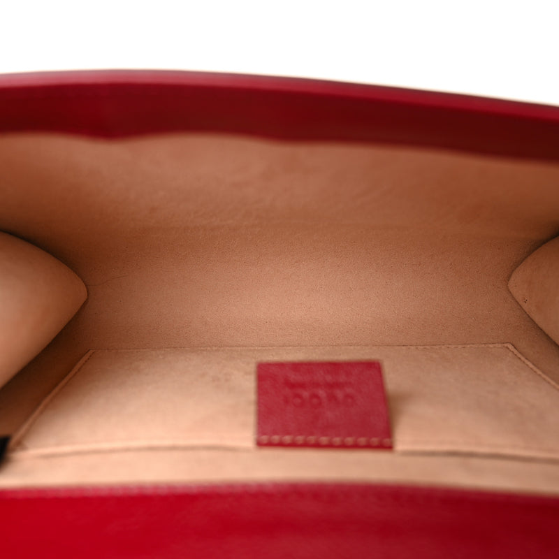 Gucci Textured Calfskin Web Rajah Slim