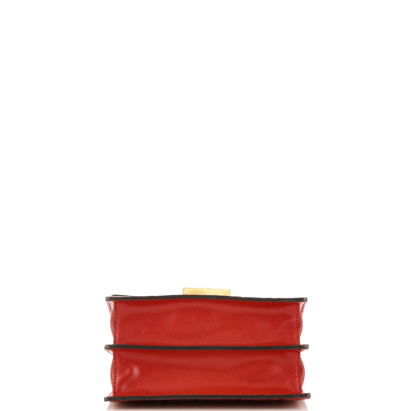 Fendi Kan U Shoulder Bag Zucca Embossed
