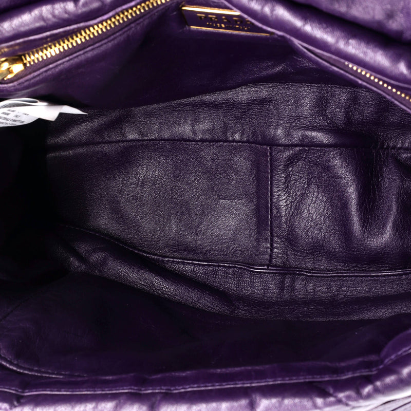 Prada Padded Shoulder Bag Quilted Nappa