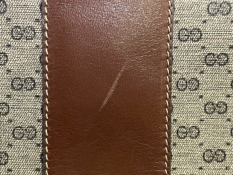 Gucci Vintage Crossbody Shoulder Bag Pvc