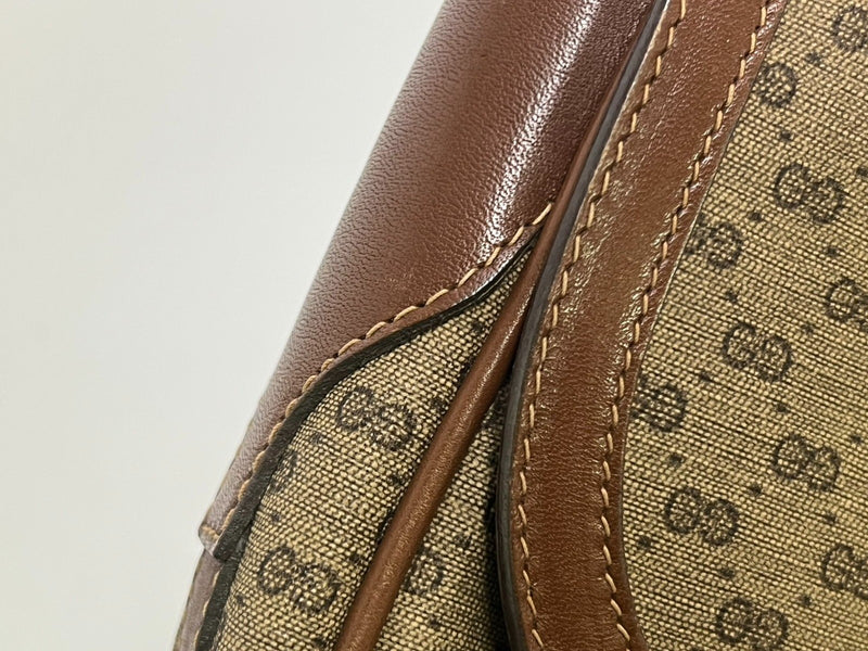 Gucci Vintage Crossbody Shoulder Bag Pvc