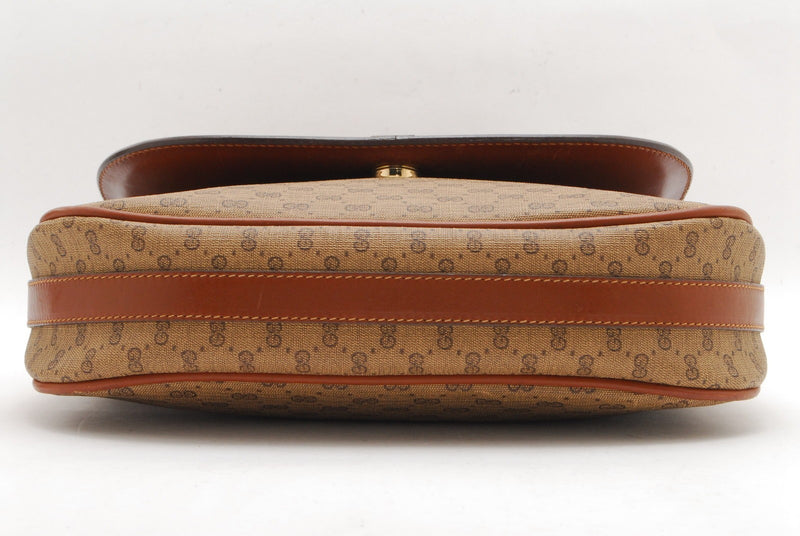 Gucci Vintage Crossbody Shoulder Bag Pvc